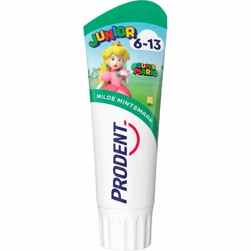 Prodent Junior 6-13 Jaar Tandpasta | 75 ml | Super Mario & Milde Muntsmaak