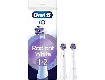 Oral B iO Radiant White Opzetborstels | 2 stuks