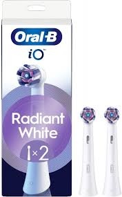 Oral B iO Radiant White Opzetborstels | 2 stuks