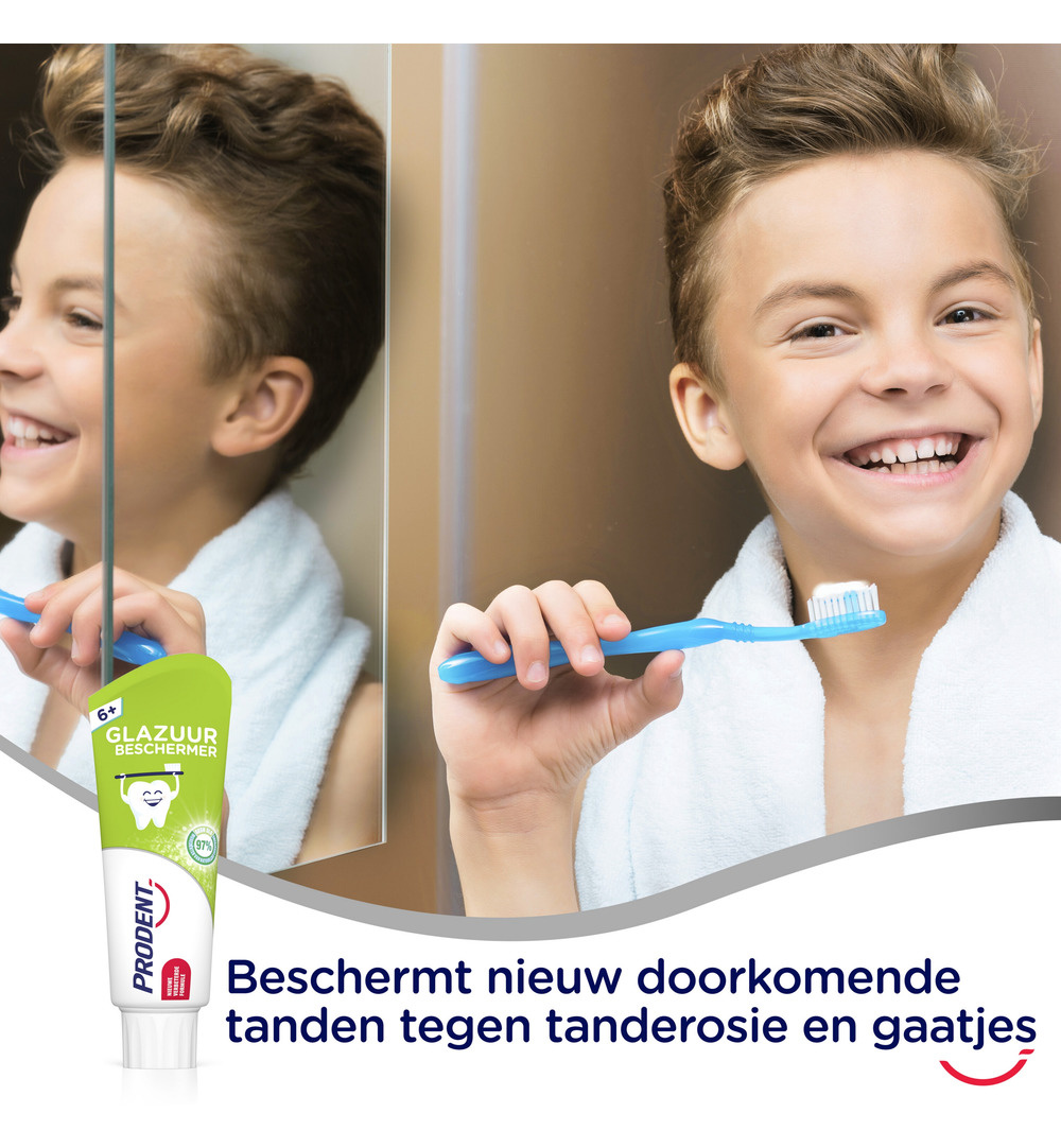 Prodent Junior 6-13 Jaar Tandpasta | 75 ml | Glazuurbescherming & Bescherming Tegen Gaatjes