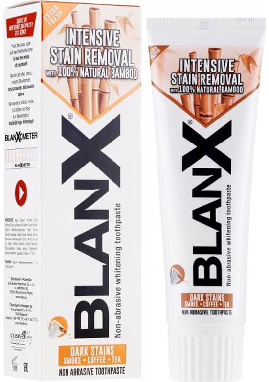 BlanX Intensive Stain Removal Whitening Tandpasta | 75 ml | Tegen Hardnekkige Verkleuringen