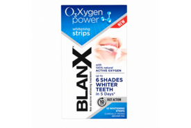 BlanX O3X Oxygen Power Whitening Strips | 10 stuks | Tot 6 Tinten Wittere Tanden