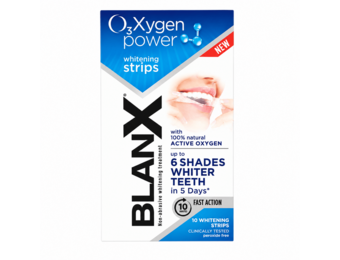 BlanX O3X Oxygen Power Whitening Strips | 10 stuks | Tot 6 Tinten Wittere Tanden