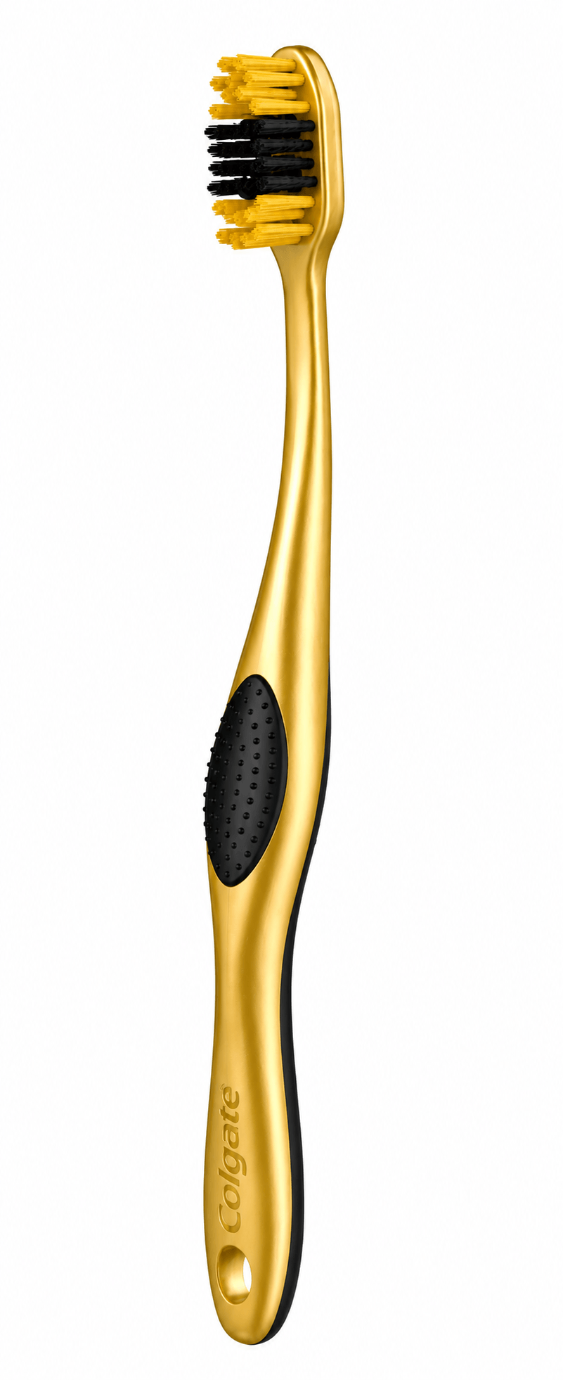 Colgate 360 Charcoal Gold Tandenborstel | Soft | 1 stuk | Houtskool borstelhare
