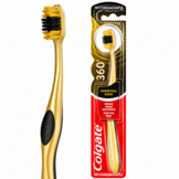 Colgate 360 Charcoal Gold Tandenborstel | Soft | 1 stuk | Houtskool borstelhare