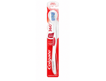 Colgate 360 Optic White Tandenborstel | Medium | 1 stuk | Witte Tanden