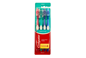 Colgate Premier Clean Tandenborstel Medium | 4 stuks | Complete Care