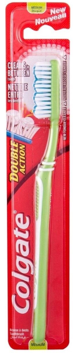 Colgate Double Action Tandenborstel | Medium | 1 stuk