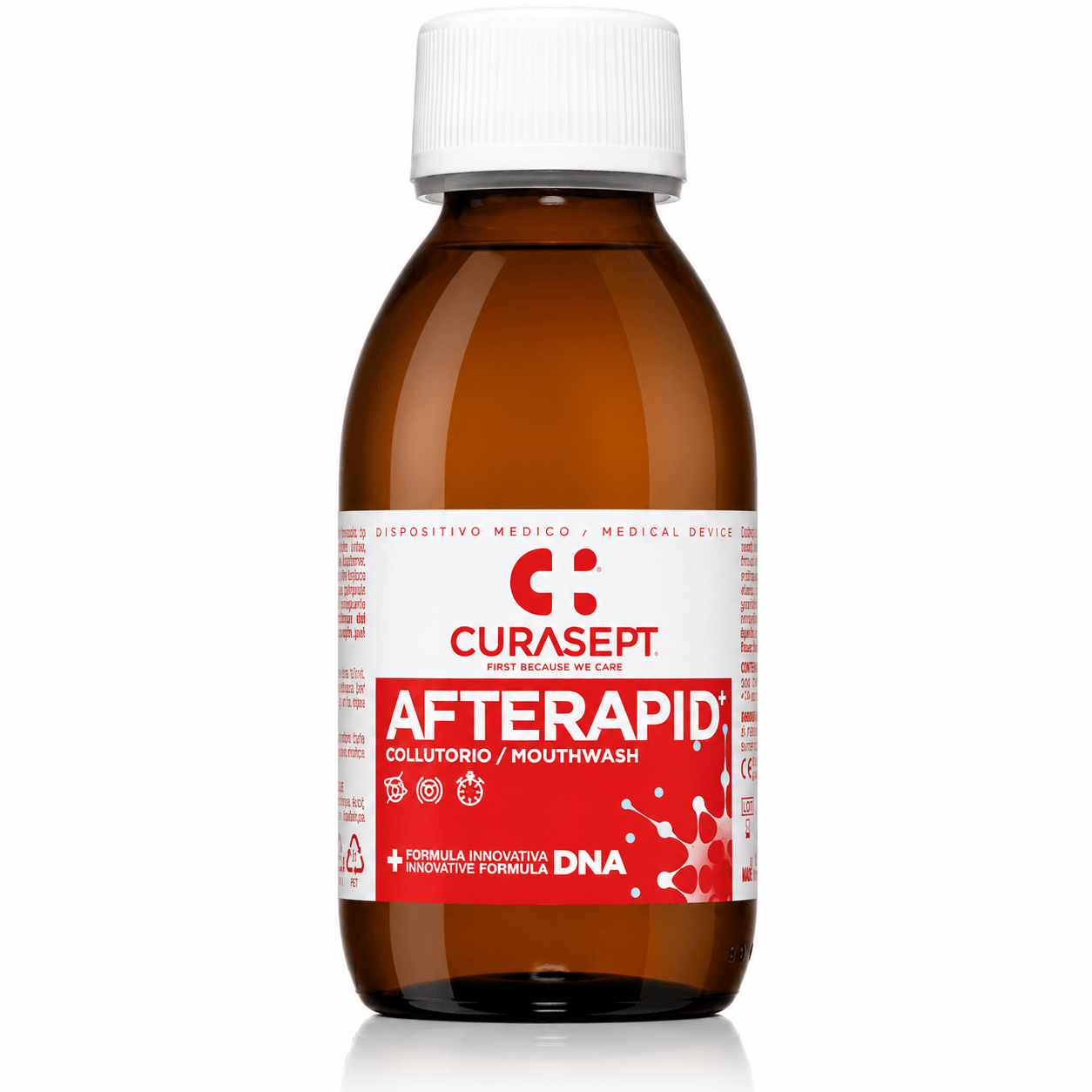 Curasept AfteRapid Mondwater – 125 ml – Bij Aften & Mondzweertjes