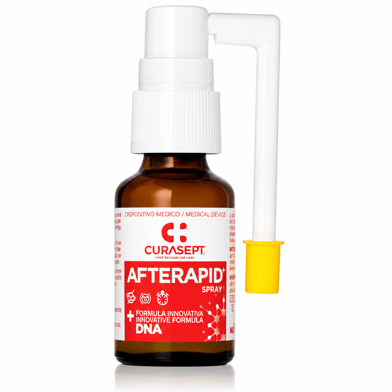 Curasept AfteRapid Beschermende Spray – 15 ml – Bij Aften & Mondzweertjes