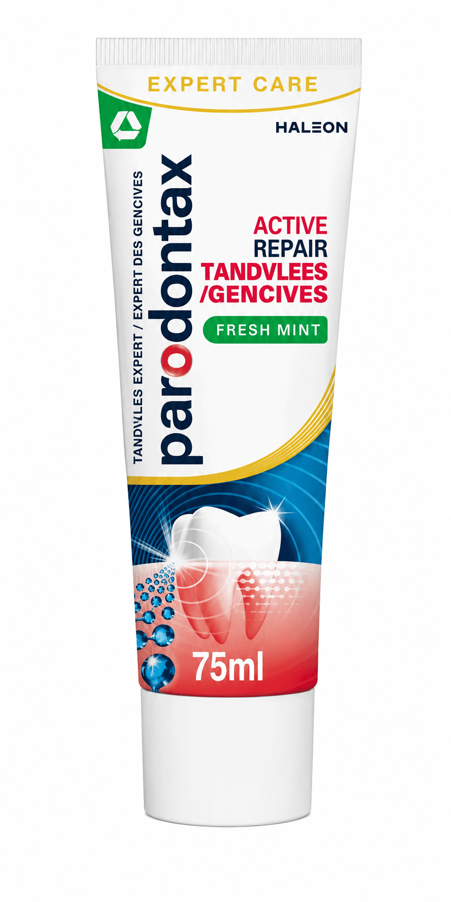 Parodontax Active Repair Tandpasta – 75 ml – Gezond Tandvlees & Fresh Mint