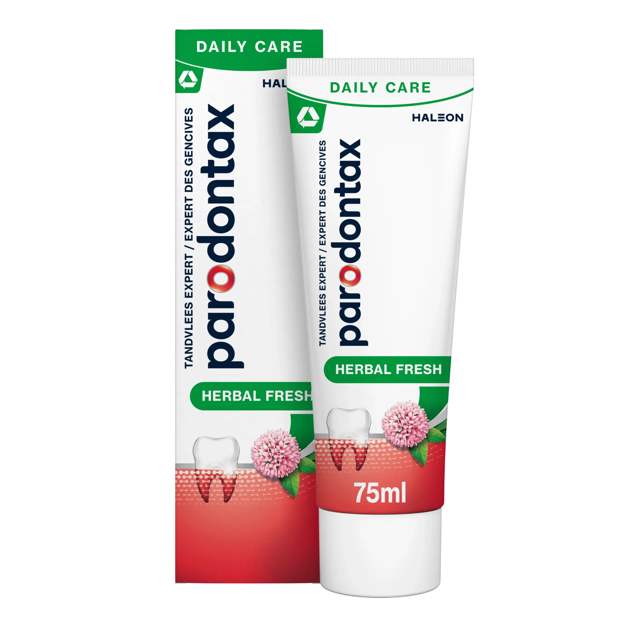 Parodontax Herbal Fresh Tandpasta – 75 ml – Gezond Tandvlees & Frisse Adem