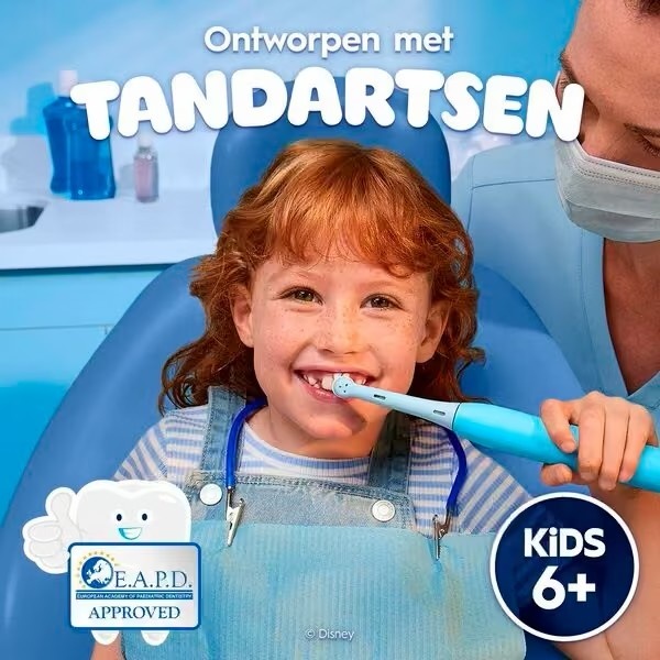 Oral-B iO Kids Disney Stitch Opzetborstels | 4 stuks | 6+ Jaar
