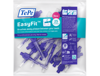 TePe EasyFit Interdentale Ragers Maat M/L Paars | 3,5 mm | 8 mm | 25 stuks