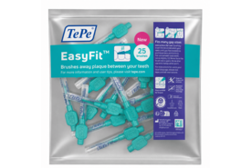 TePe EasyFit Interdentale Ragers Maat S/M Blauw (Turquoise) | 2,5 mm | 6 mm | 25 stuks