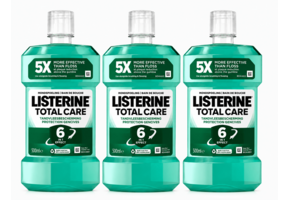 listerine-total-care-mondwater-3-x-500-m-163314494 - Tandvleesbescherming