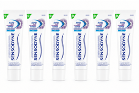 Sensodyne Rapid Relief Mint Tandpasta | 6 x 75 ml |  Gevoelige Tanden & Snelle Verlichting
