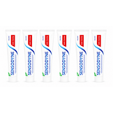 Sensodyne Anti-Caries Tandpasta | 6 x 75 ml | Gevoelige Tanden & Bescherming tegen Gaatjes