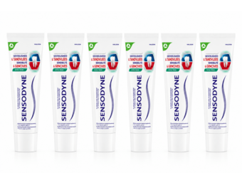 Sensodyne Gevoeligheid & Tandvlees Extra Fresh Tandpasta | 6 x 75 ml | Gevoelige Tanden & Gezond Tandvlees