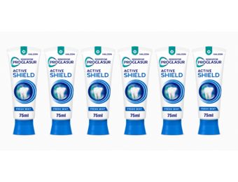 Sensodyne Proglasur Active Shield Fresh Mint Tandpasta | 6 x 75 ml | Glazuurbescherming & Fris Mondgevoel