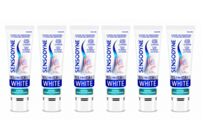 Sensodyne Clinical White Enamel Strengthening Tandpasta | 6 x 75 ml | Gevoelige Tanden & Glazuurversterking