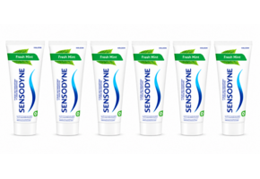 Sensodyne Fresh Mint Tandpasta | 6 x 75 ml | Gevoelige Tanden & Frisse Adem