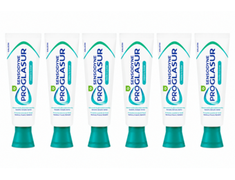 Sensodyne ProGlasur Fresh & Clean Tandpasta | 6 x 75 ml | Glazuurbescherming & Frisse Adem