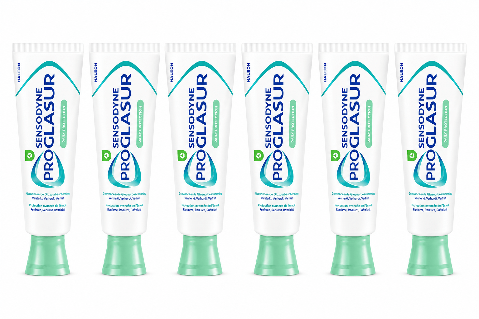 Sensodyne Proglasur Daily Protection Tandpasta | 6 x 75 ml | Glazuurbescherming & Sterke Tanden