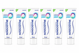 Sensodyne Complete Protection+ Cool Mint Tandpasta | 6 x 75 ml | Gevoelige Tanden & Complete Mondverzorging
