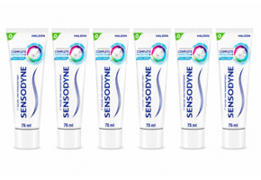 Sensodyne Complete Protection+ Cool Mint Tandpasta | 6 x 75 ml | Gevoelige Tanden & Complete Mondverzorging