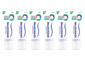 Sensodyne Complete Protection+ Fresh Breath Tandpasta | 6 x 75 ml | Gevoelige Tanden & Frisse Adem