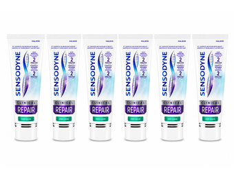 Sensodyne Clinical Repair Deep Clean Tandpasta | 75 ml | Gevoelige Tanden & Diepe Reiniging