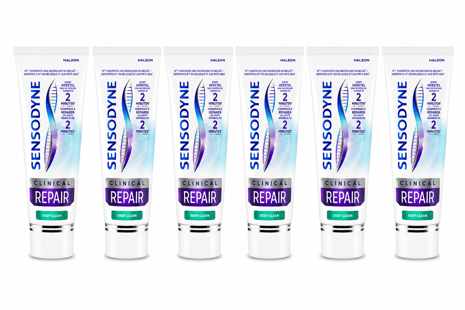 Sensodyne Clinical Repair Deep Clean Tandpasta | 75 ml | Gevoelige Tanden & Diepe Reiniging