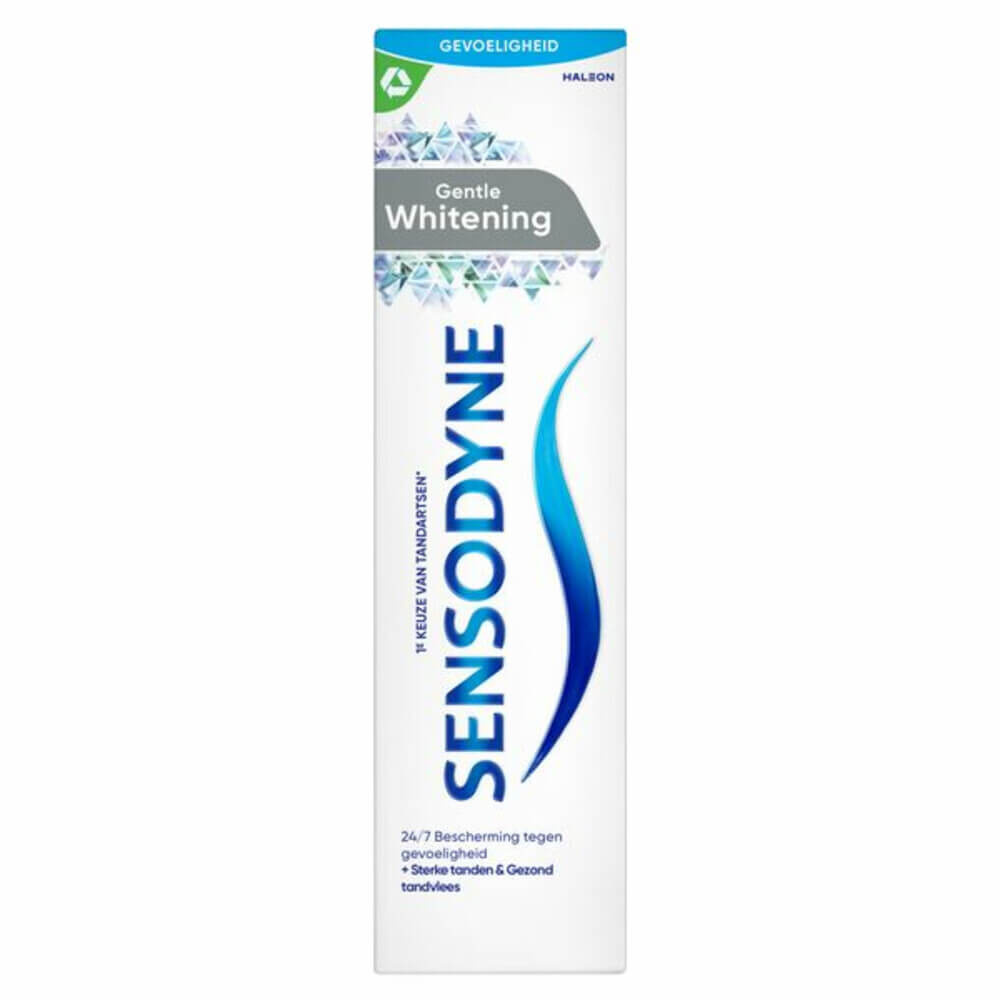 Sensodyne Gentle Whitening Tandpasta | 6 x 75 ml | Gevoelige Tanden & Milde Whitening