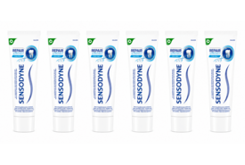 Sensodyne Repair & Protect Tandpasta | Cool Mint | 6 x 75 ml | Gevoelige Tanden & Frisse Adem