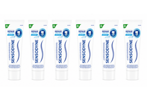 Sensodyne Repair & Protect Tandpasta | Cool Mint | 6 x 75 ml | Gevoelige Tanden & Frisse Adem