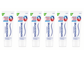 Sensodyne Gevoeligheid & Tandvlees Caring Mint Tandpasta | 6 x 75 ml | Gevoelige Tanden & Gezond Tandvlees