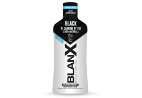BlanX Black Mondwater | 500 ml | Actieve Houtskool & Frisse Adem