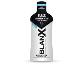 BlanX Black Mondwater | 500 ml | Actieve Houtskool & Frisse Adem