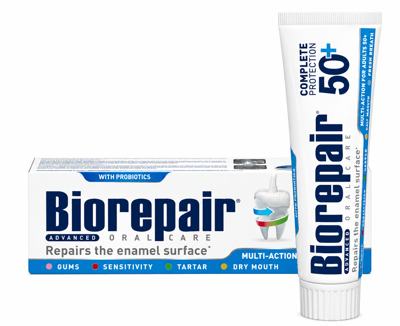 Biorepair Complete Protection 50+ Tandpasta | 75 ml | Mondverzorging 50+