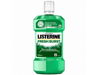 Listerine Fresh Burst Mondwater | 500 ml | Tegen Tandplak