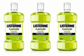 Listerine Mild & Minty Mondwater | 3 x 500 ml | Milde Frisse Adem