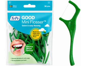 TePe GOOD Mini Flosser | 36 stuks | Flossers voor Tussen de Tanden