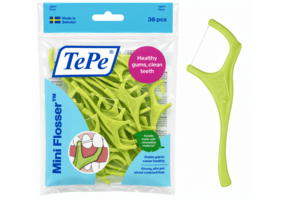 TePe Mini Flosser | 36 stuks | Flossers voor Tussen de Tanden