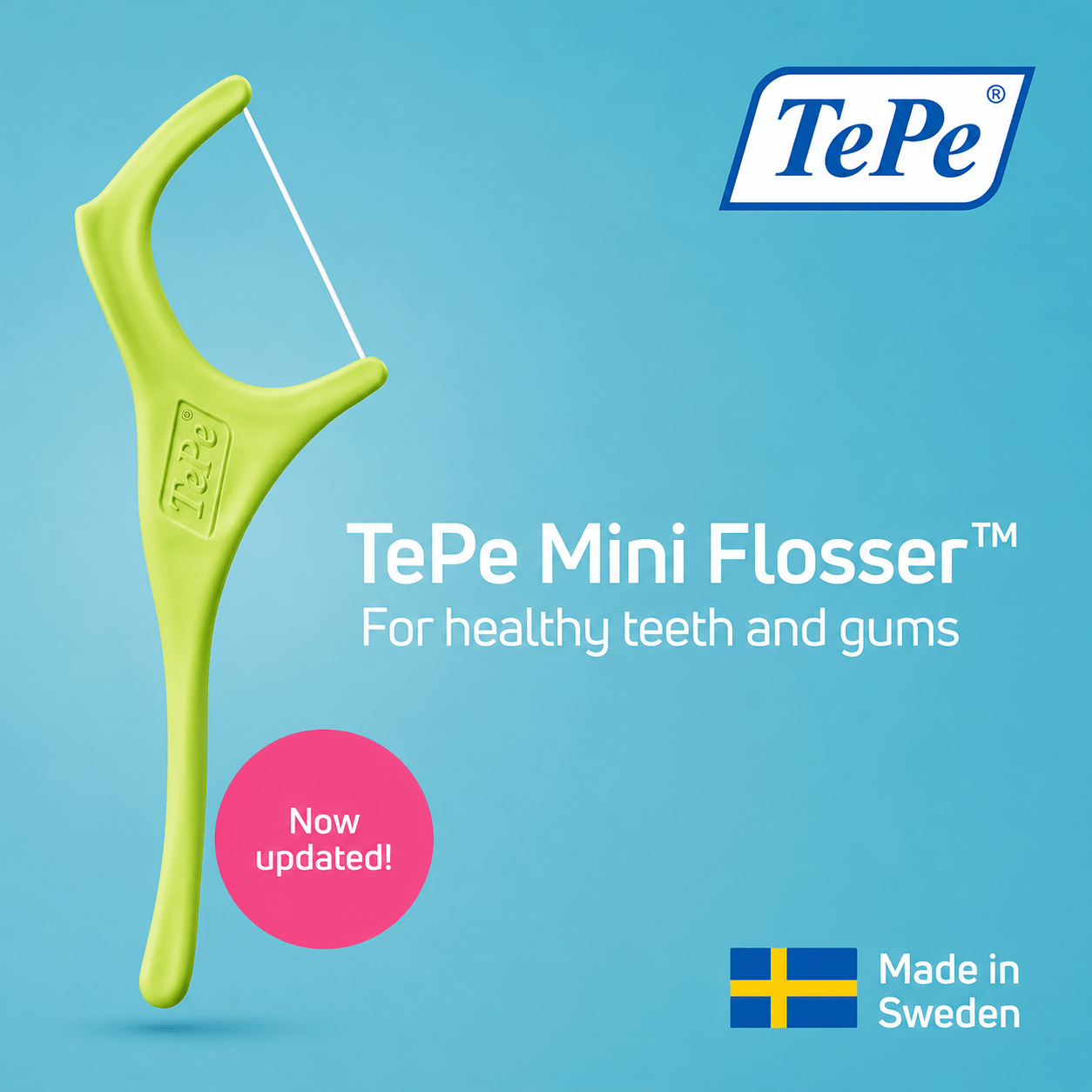 TePe Mini Flosser | 36 stuks | Flossers voor Tussen de Tanden