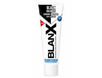 BlanX Black Dolomite Tandpasta | 75 ml | Whitening met Dolomiet & Actieve Houtskool
