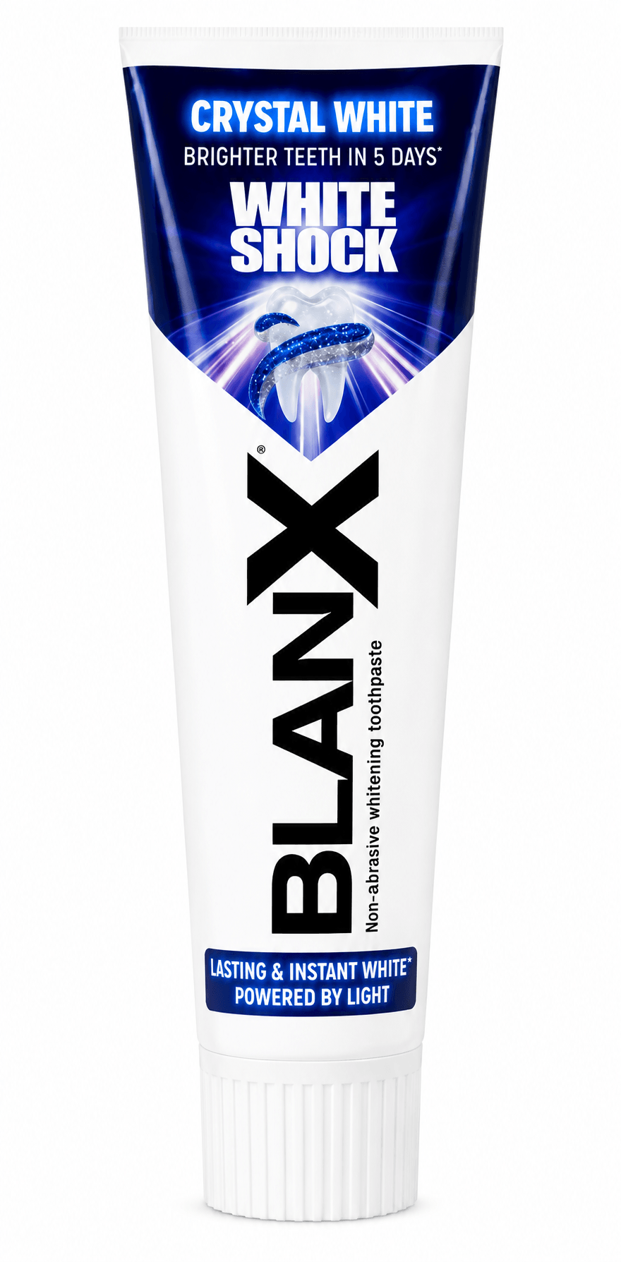 BlanX White Shock Glossy White Tandpasta | 75 ml | Intensieve Whitening
