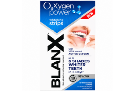 BlanX O3X Oxygen Power Whitening Strips | 10 stuks | Tot 6 Tinten Wittere Tanden