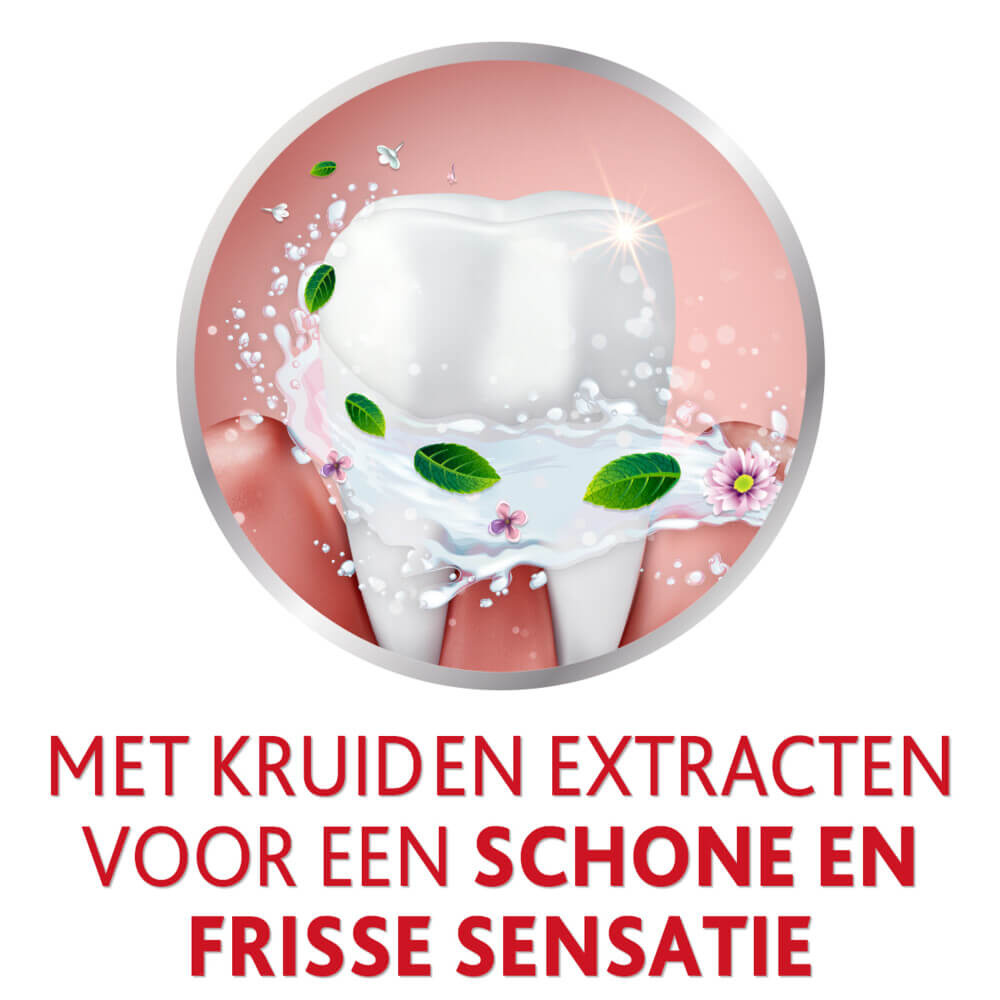 Parodontax Herbal Twist Tandpasta | 6 x 75 ml | Gezond Tandvlees & Frisse Adem