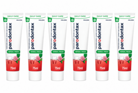Parodontax Herbal Fresh Tandpasta | 6 x 75 ml | Gezond Tandvlees & Frisse Adem